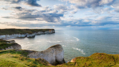Paysage de Normandie - location camping-car